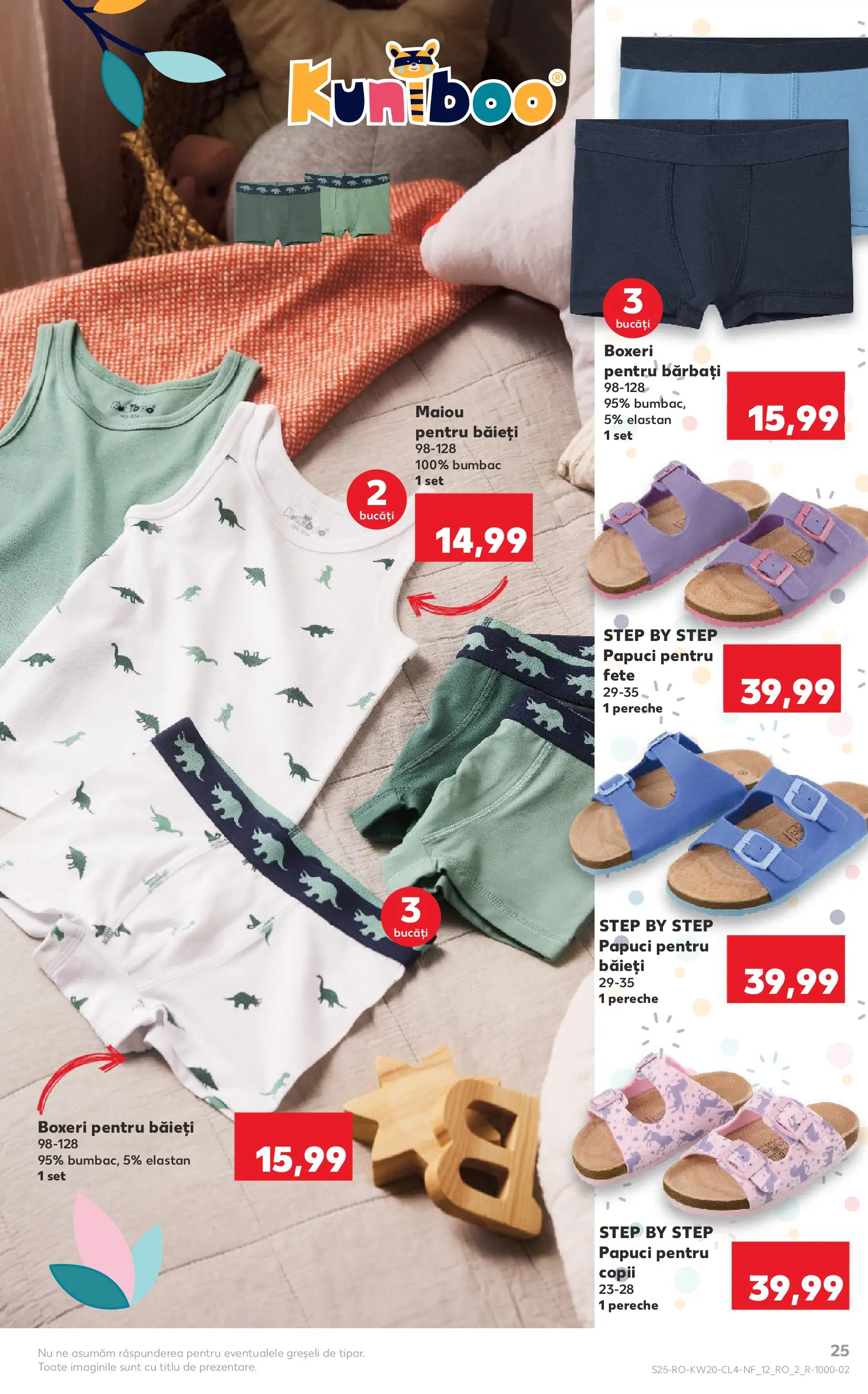 Kaufland Galați 12.05.2026 - Revista si Oferta | Pagină: 25 | Produse: Top, Maiou, Boxeri, Papuci