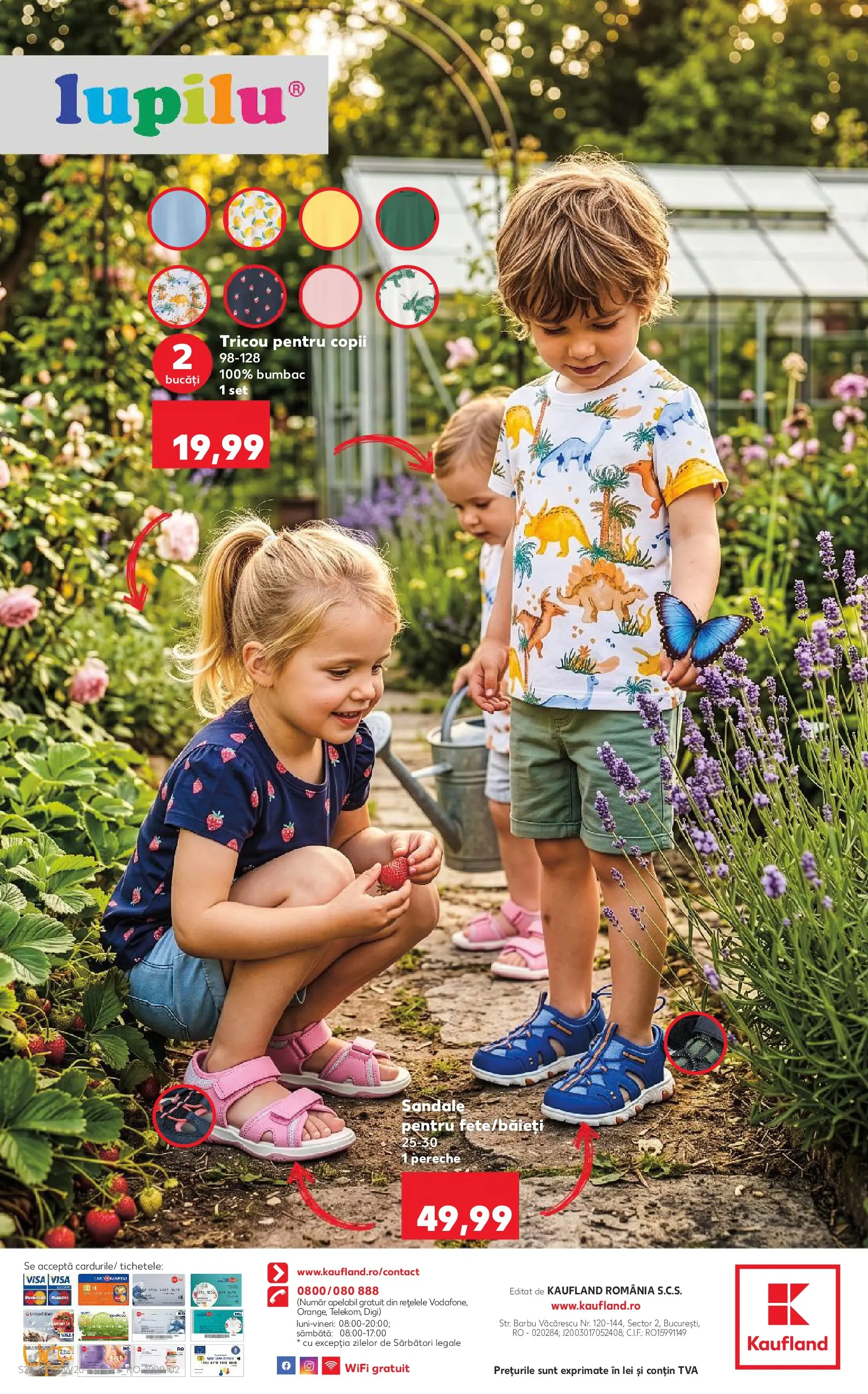 Kaufland Galați 12.05.2026 - Revista si Oferta | Pagină: 26 | Produse: Tricou, Sandale