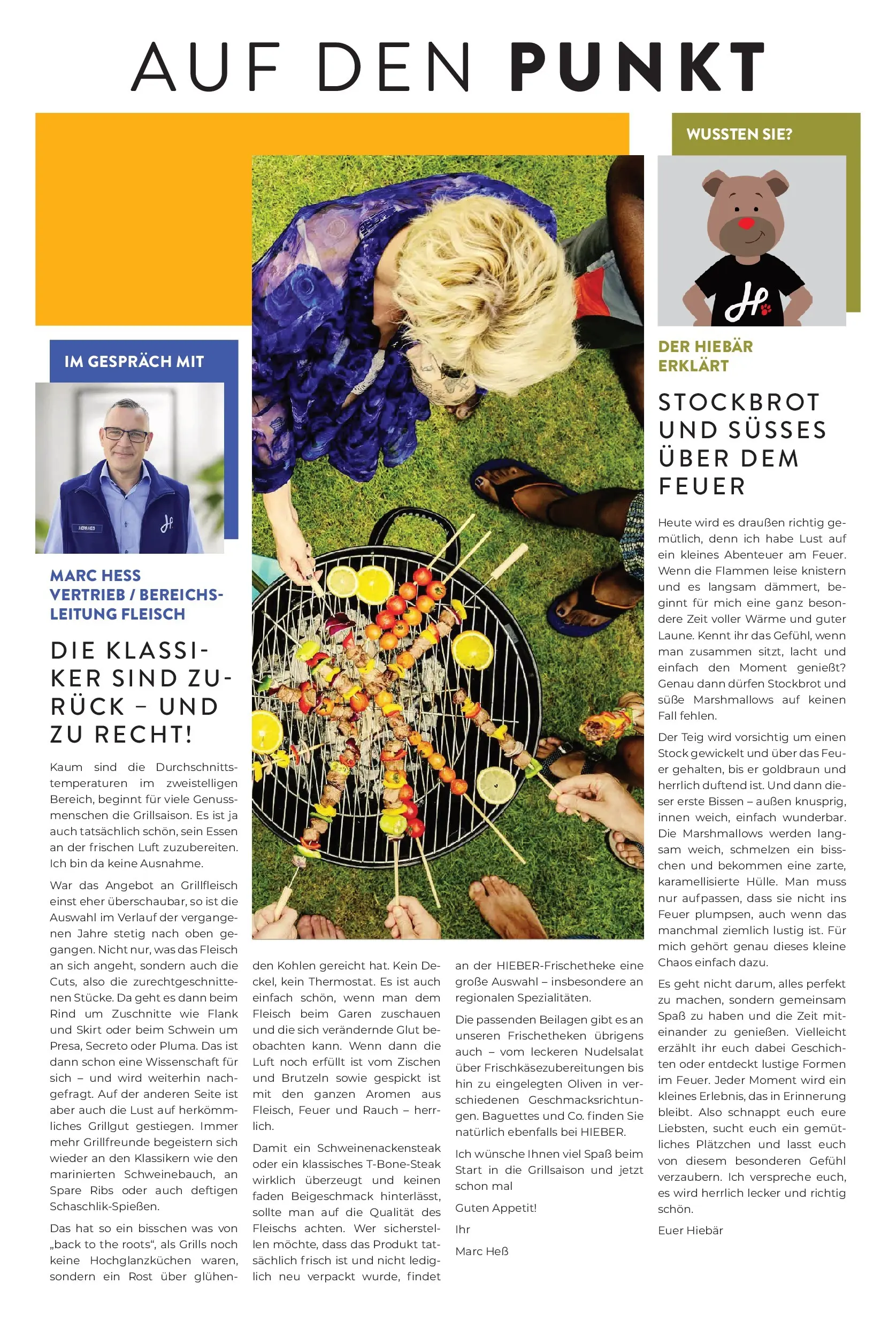 Angebote - Hieber's Frischecenter: Meine Woche (ab 10.05.2026) zum Blättern | Seite: 3 | Produkte: Grillfleisch, Spare ribs, Fleisch