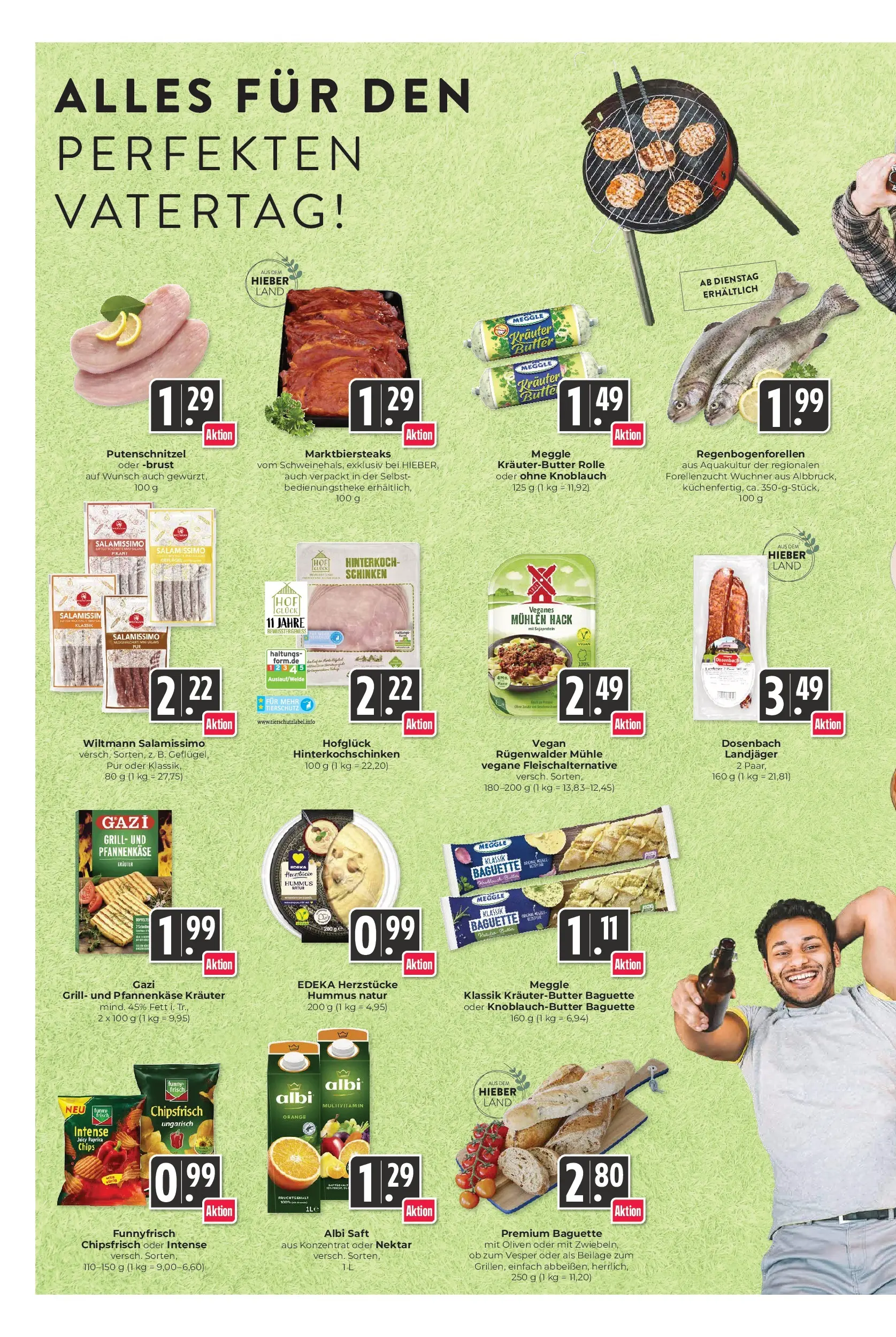 Angebote - Hieber's Frischecenter: Meine Woche (ab 10.05.2026) zum Blättern | Seite: 10 | Produkte: Grill, Mühle, Putenschnitzel, Saft