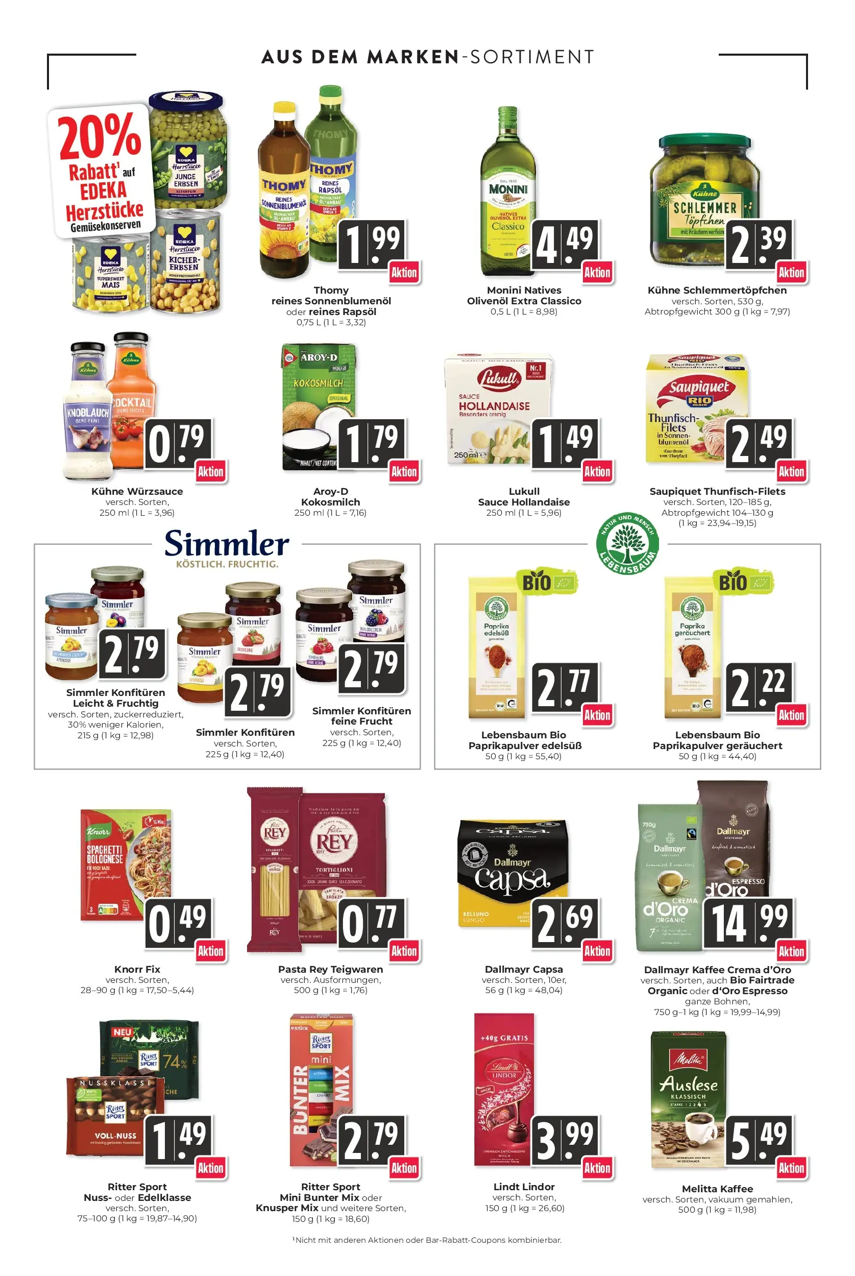 Angebote - Hieber's Frischecenter: Meine Woche (ab 10.05.2026) zum Blättern | Seite: 13 | Produkte: Knorr, Paprika, Knoblauch, Pasta