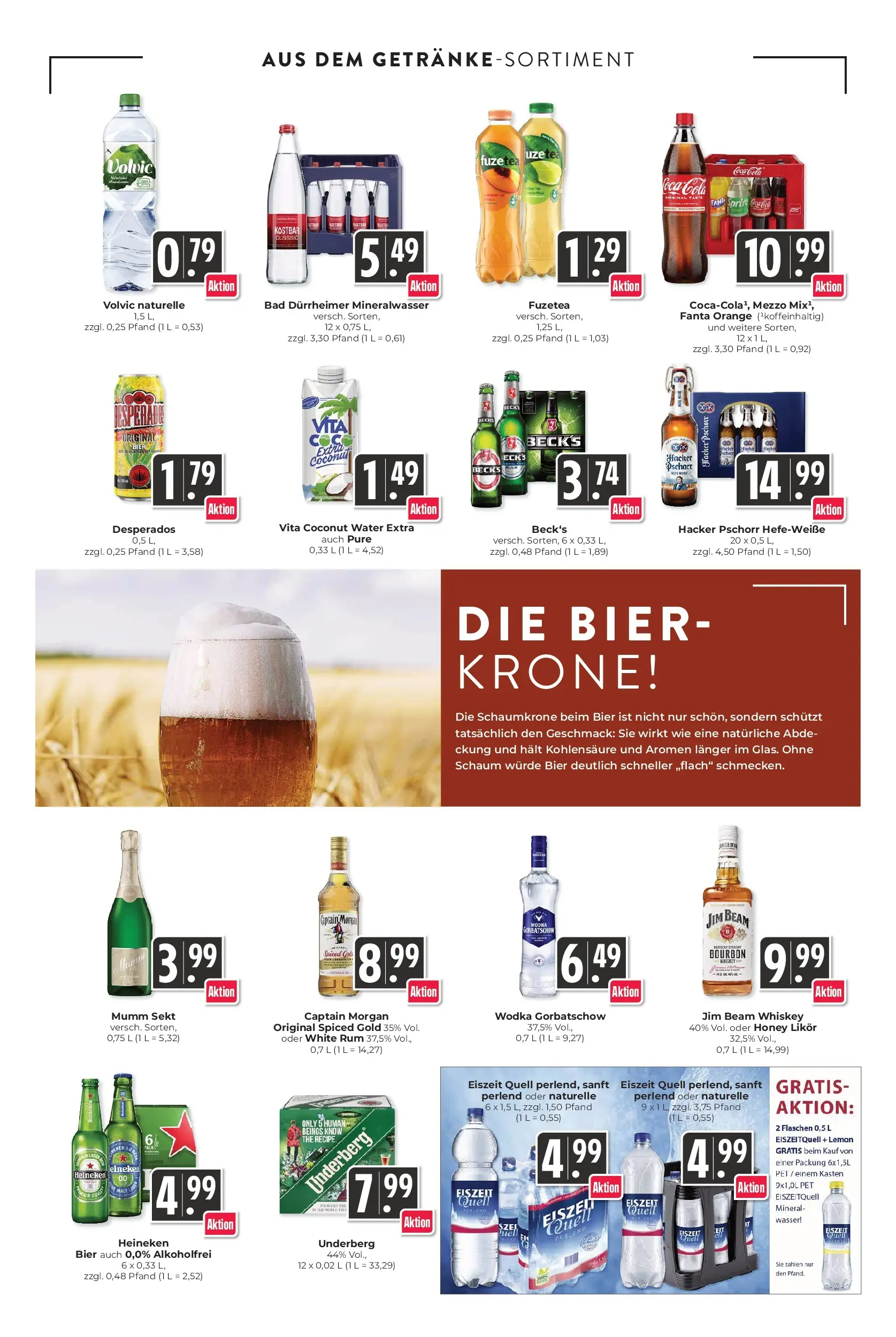 Angebote - Hieber's Frischecenter: Meine Woche (ab 10.05.2026) zum Blättern | Seite: 14 | Produkte: Mumm sekt, Bier, Desperados, Bourbon