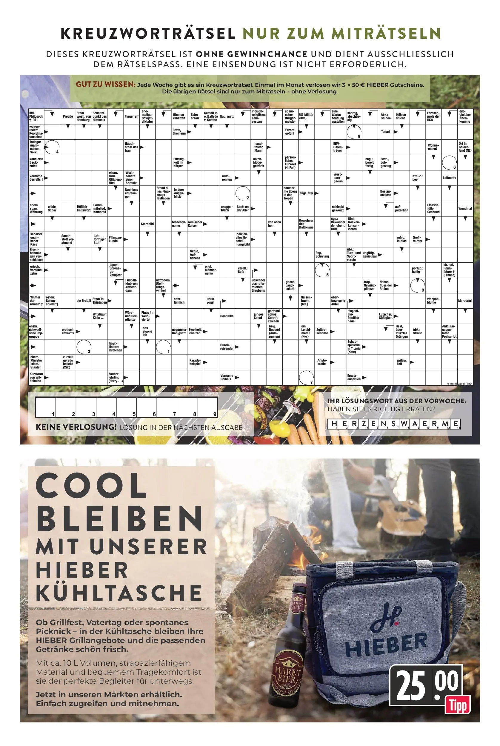 Angebote - Hieber's Frischecenter: Meine Woche (ab 10.05.2026) zum Blättern | Seite: 15 | Produkte: Käse, Blumen, Burger, Wein