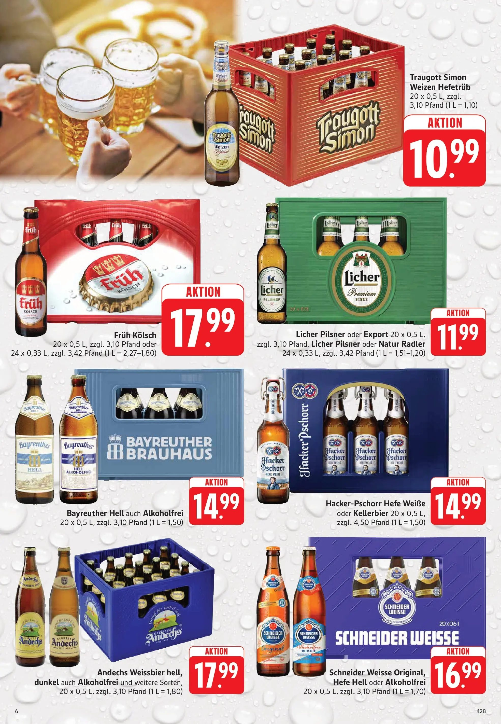 Trinkgut Prospekt Idstein	 (ab 10.05.2026) » Angebote online | Seite: 6 | Produkte: Bayreuther hell, Weißbier, Radler