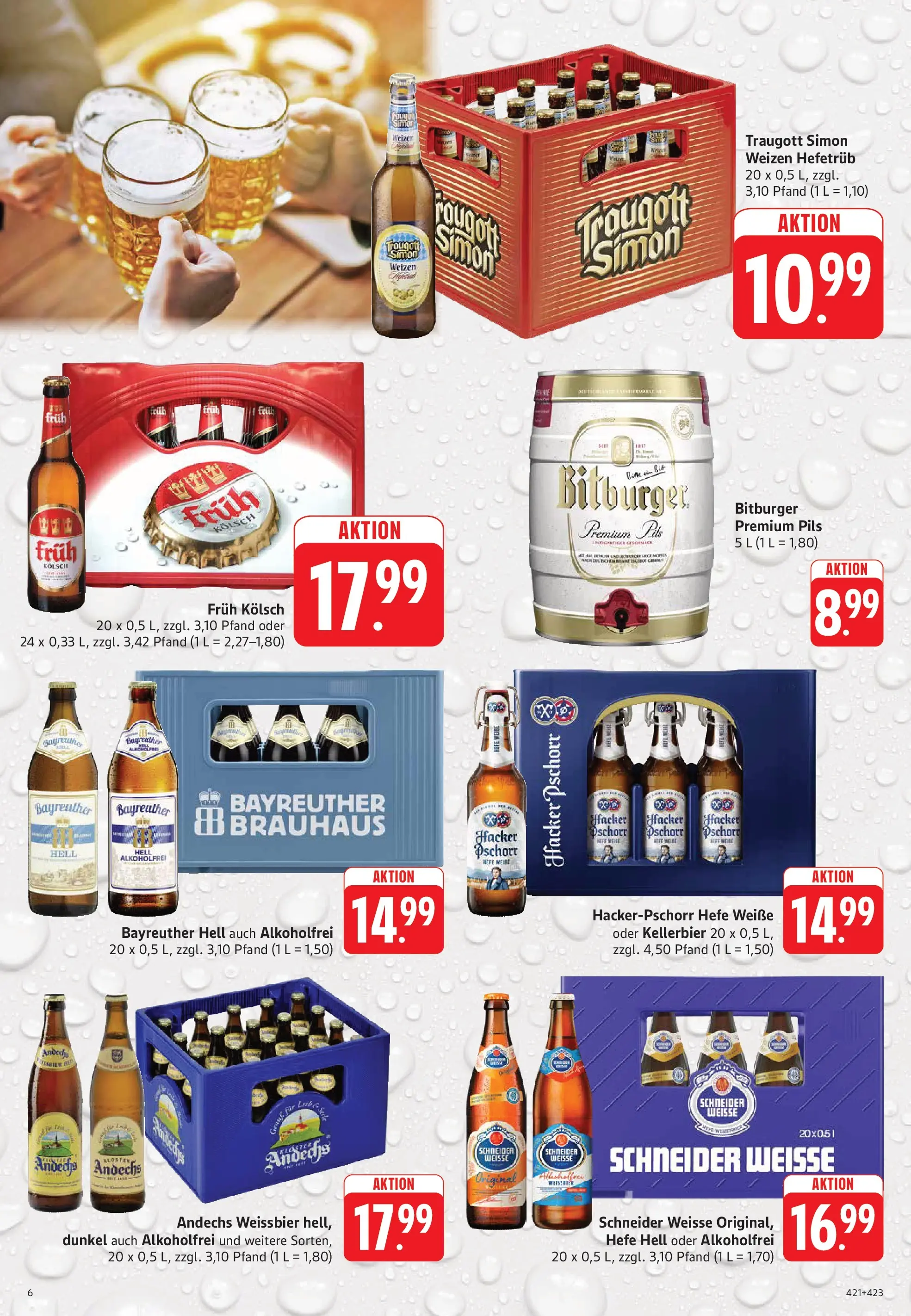 Trinkgut Prospekt Bad Kreuznach	 (ab 10.05.2026) » Angebote online | Seite: 6 | Produkte: Bayreuther hell, Bitburger, Weißbier, Pils