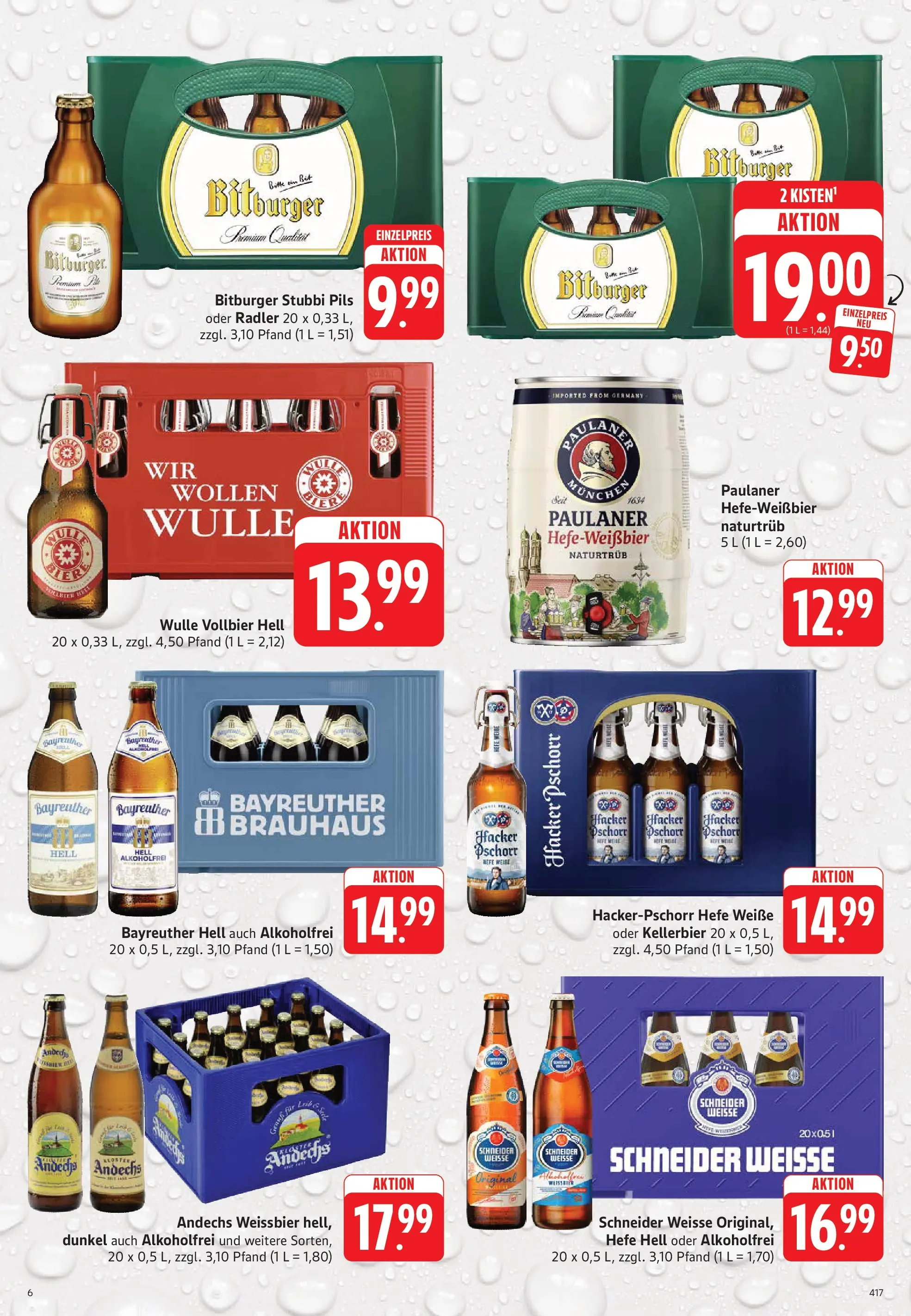 Trinkgut Prospekt Weissach Im Tal	 (ab 10.05.2026) » Angebote online | Seite: 6 | Produkte: Bayreuther hell, Bitburger, Weißbier, Pils