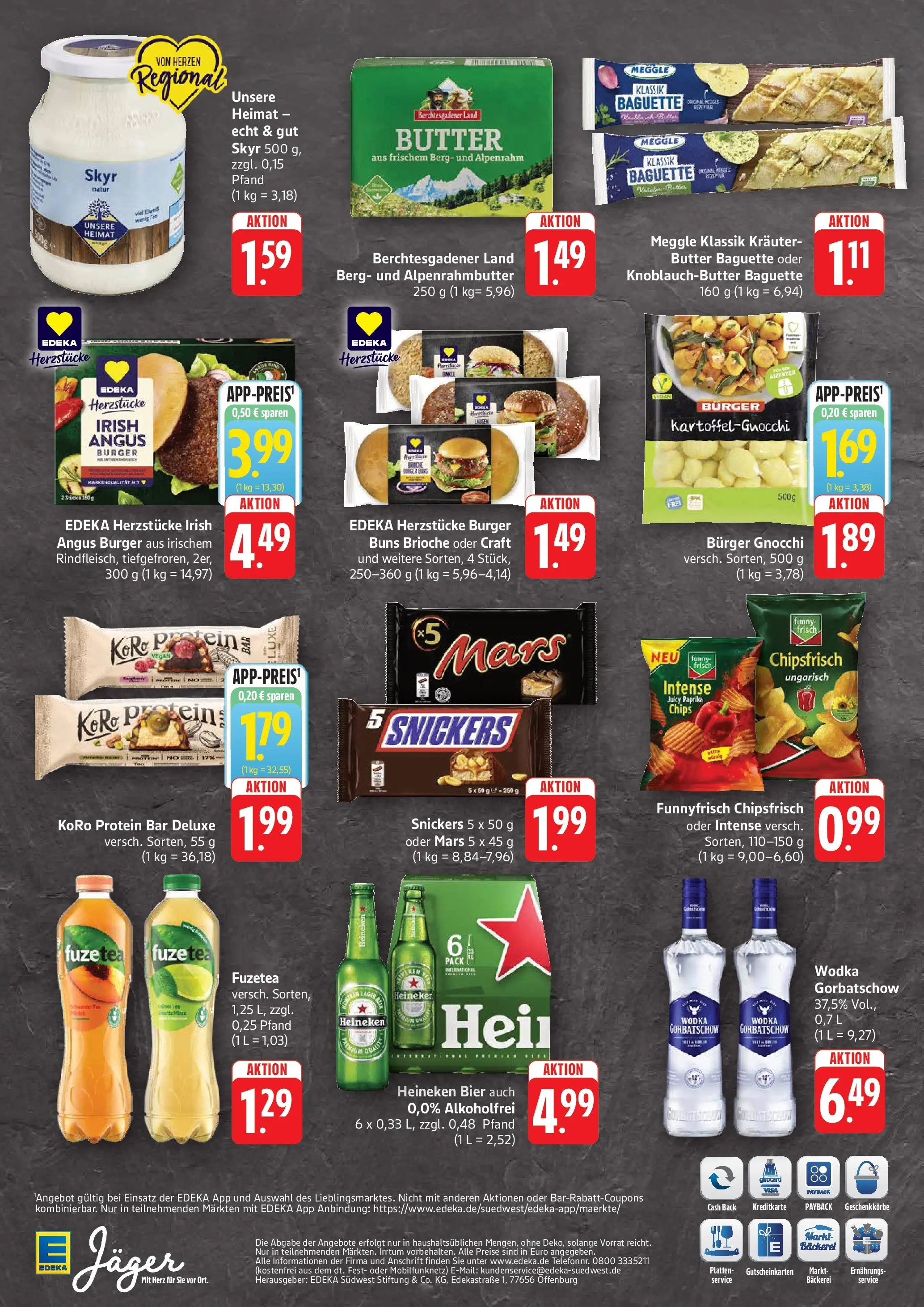 Edeka prospekt Stuttgart-Degerloch	 (ab 10.05.2026) » Angebote Online | Seite: 2 | Produkte: Funny frisch, Burger, Paprika, Wodka gorbatschow