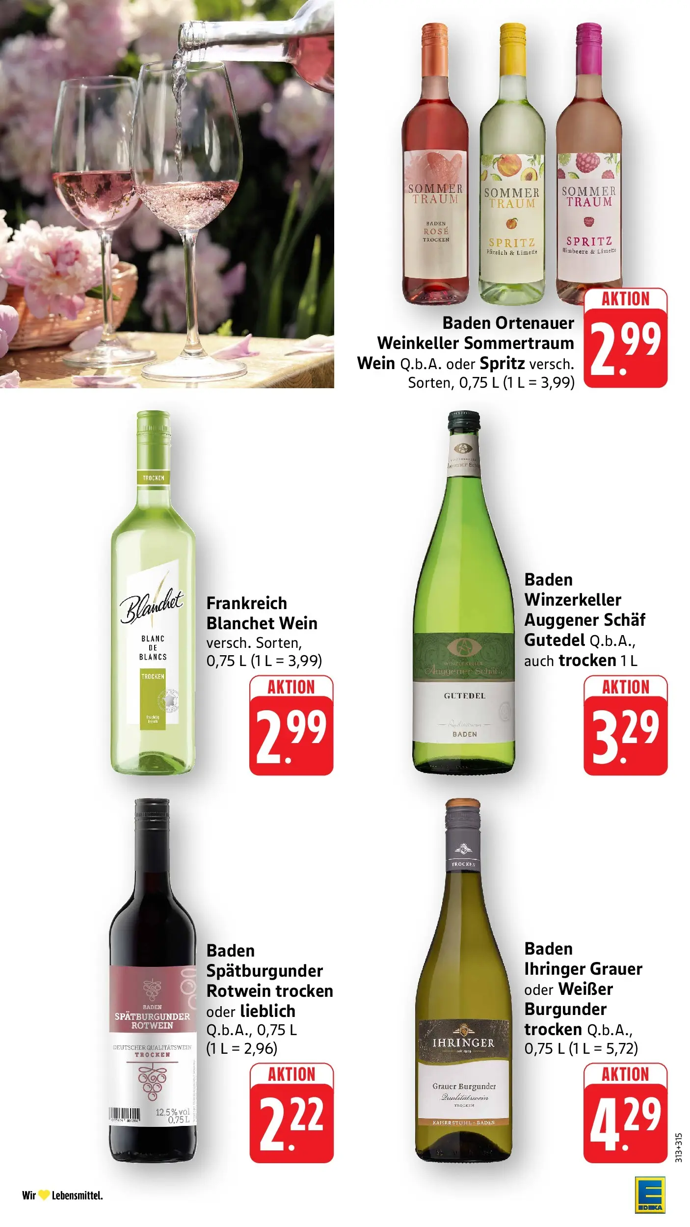 E center Prospekt Singen	 (ab 10.05.2026) zum Blättern | Seite: 40 | Produkte: Rotwein, Rotwein trocken, Himbeere, Wein