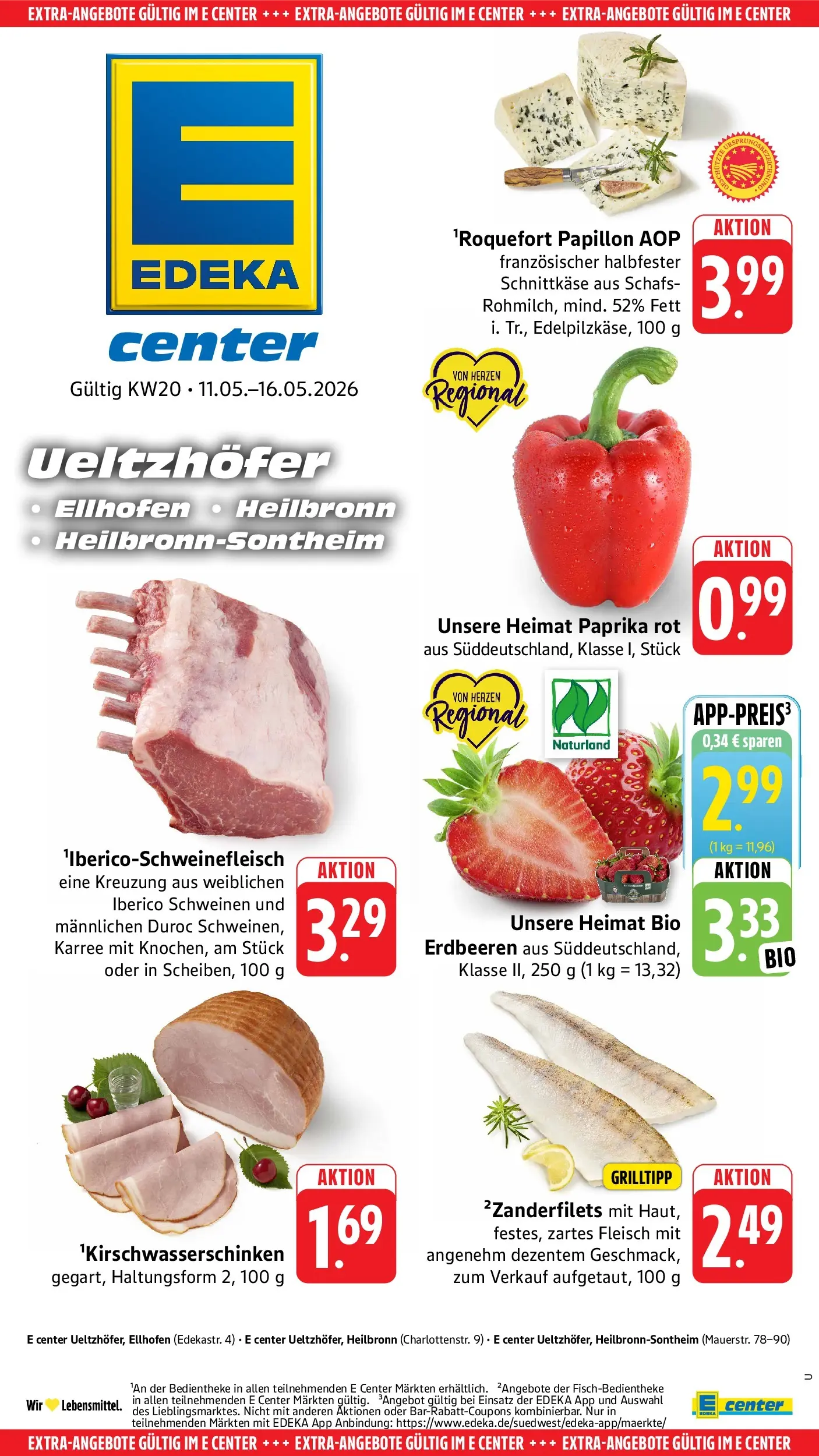 E center Prospekt Heilbronn-Sontheim	 (ab 10.05.2026) zum Blättern | Seite: 51 | Produkte: Osborne, Mandeln, Finish, Gin