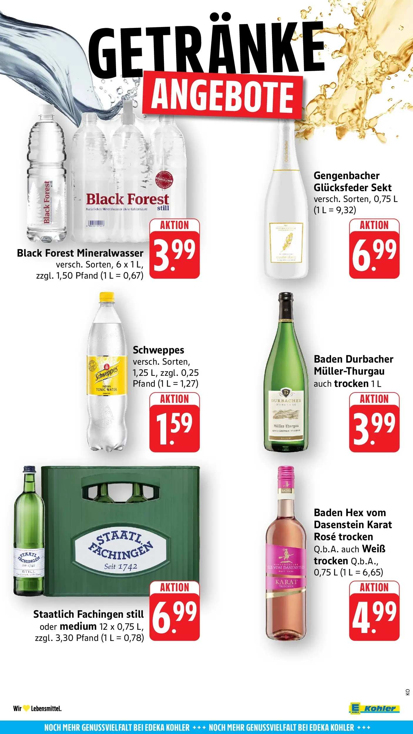 E center Prospekt Offenburg	 (ab 10.05.2026) zum Blättern | Seite: 59 | Produkte: Schlagsahne, Pils, Wein, Erdbeeren