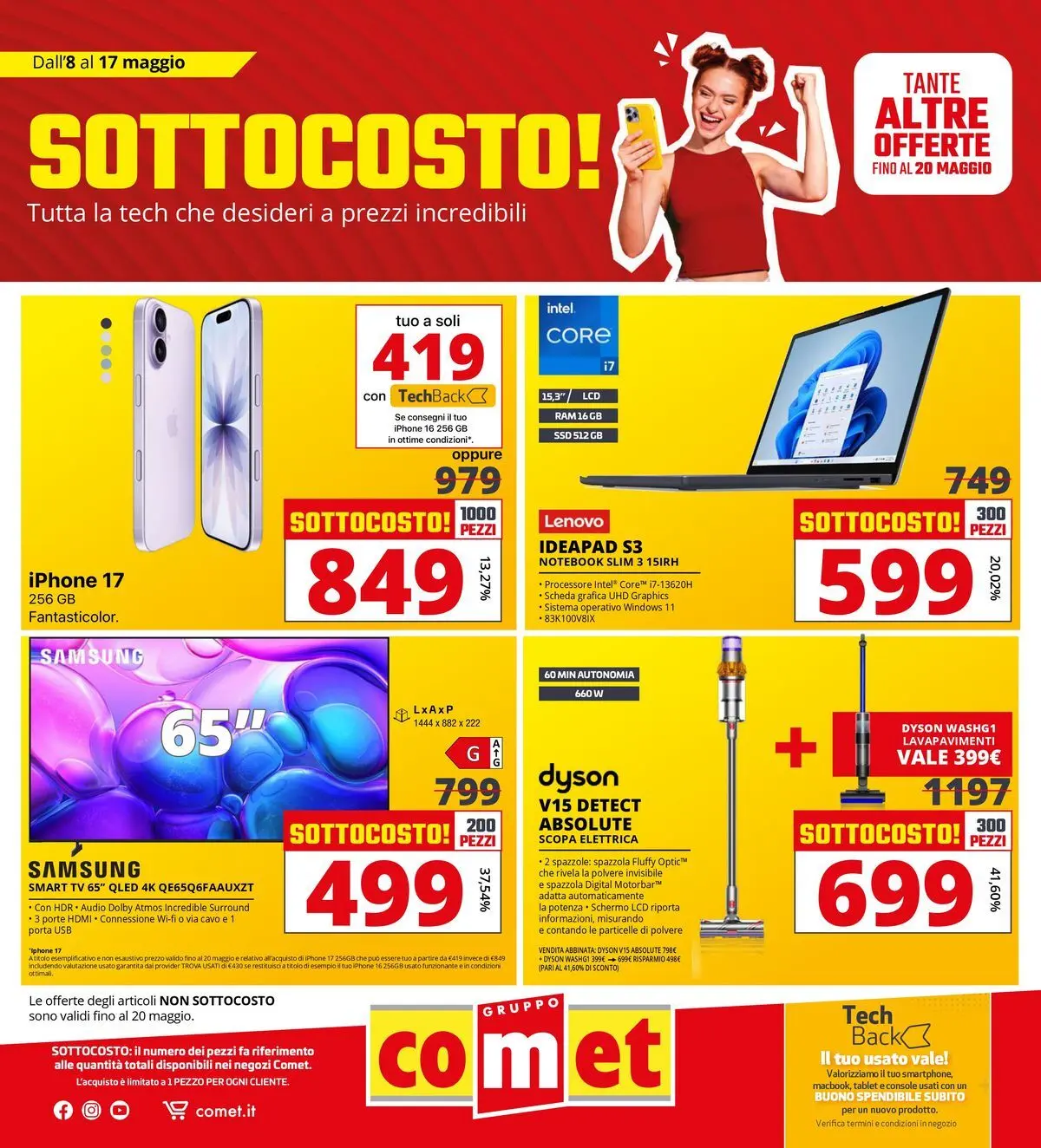 Nuovo Comet - SOTTOCOSTO da Comet! dal 08/05/2026 > offerte anteprima 🛍️ | Pagina: 1