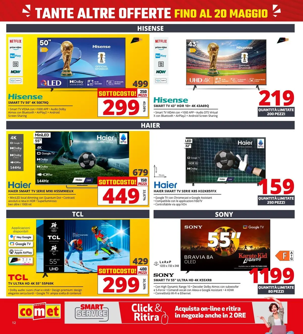 Nuovo Comet - SOTTOCOSTO da Comet! dal 08/05/2026 > offerte anteprima 🛍️ | Pagina: 12