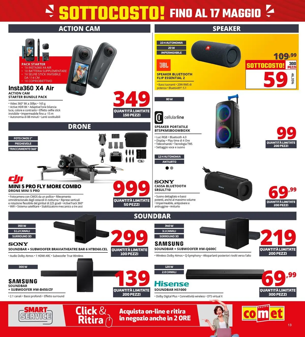 Nuovo Comet - SOTTOCOSTO da Comet! dal 08/05/2026 > offerte anteprima 🛍️ | Pagina: 13