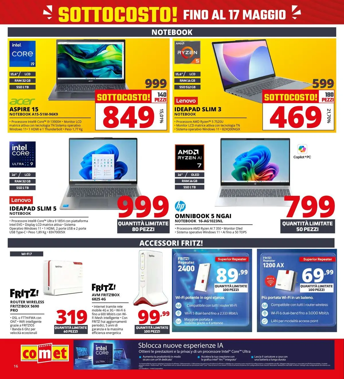 Nuovo Comet - SOTTOCOSTO da Comet! dal 08/05/2026 > offerte anteprima 🛍️ | Pagina: 16