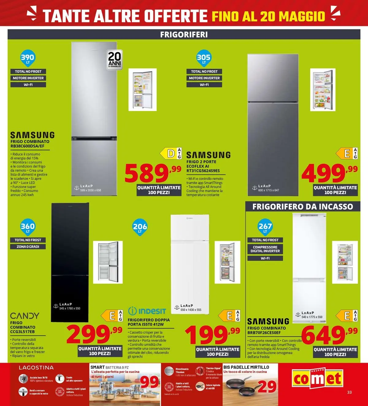 Nuovo Comet - SOTTOCOSTO da Comet! dal 08/05/2026 > offerte anteprima 🛍️ | Pagina: 33
