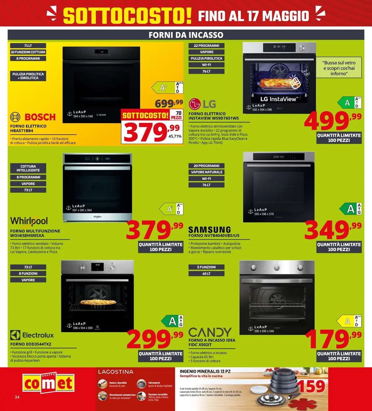 Nuovo Comet - SOTTOCOSTO da Comet! dal 08/05/2026 > offerte anteprima 🛍️ | Pagina: 34