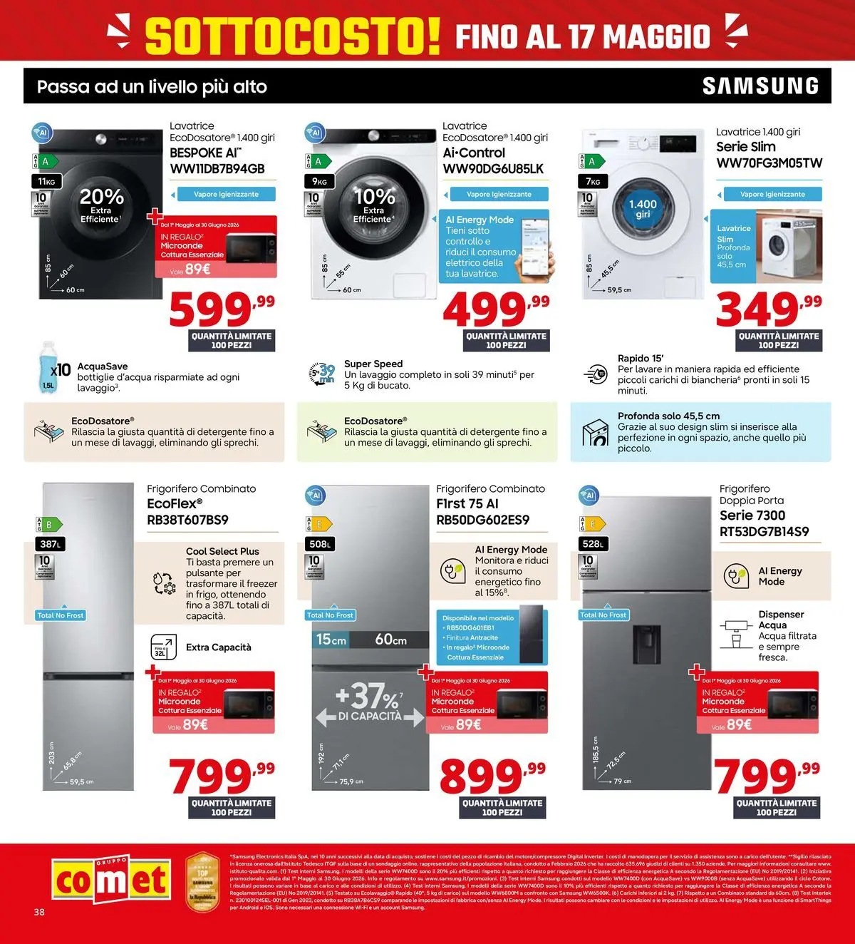 Nuovo Comet - SOTTOCOSTO da Comet! dal 08/05/2026 > offerte anteprima 🛍️ | Pagina: 38