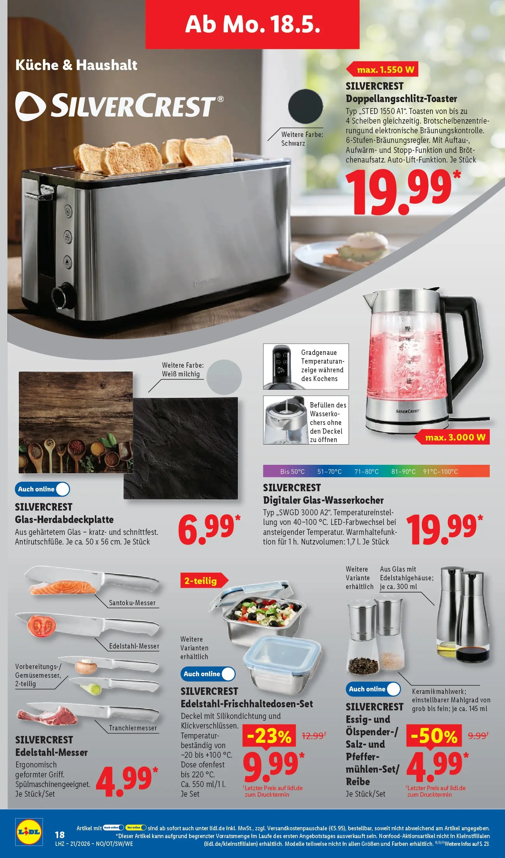 Lidl Prospekt Bad Rothenfelde (ab 17.05.2026) » Angebote online | Seite: 32 Lidl Prospekt Bad Rothenfelde (ab 17.05.2026) zum Blättern » Angebote | Seite: 32