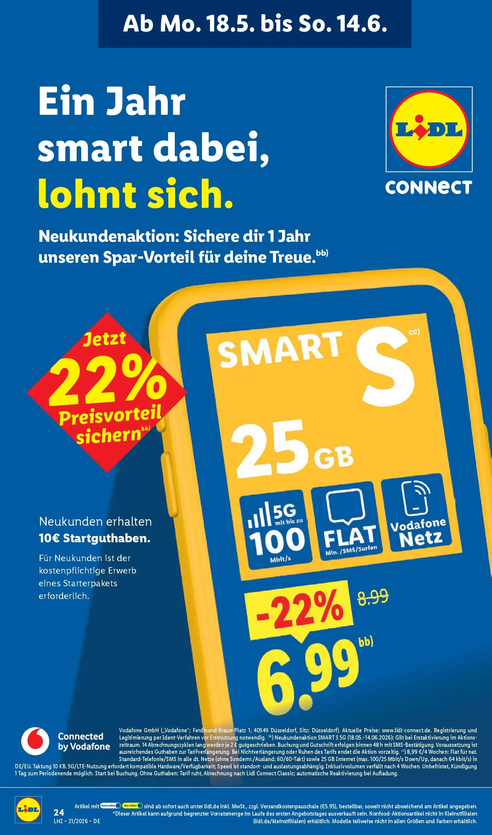 Lidl Prospekt Bad Rothenfelde (ab 17.05.2026) » Angebote online | Seite: 40 Lidl Prospekt Bad Rothenfelde (ab 17.05.2026) zum Blättern » Angebote | Seite: 40