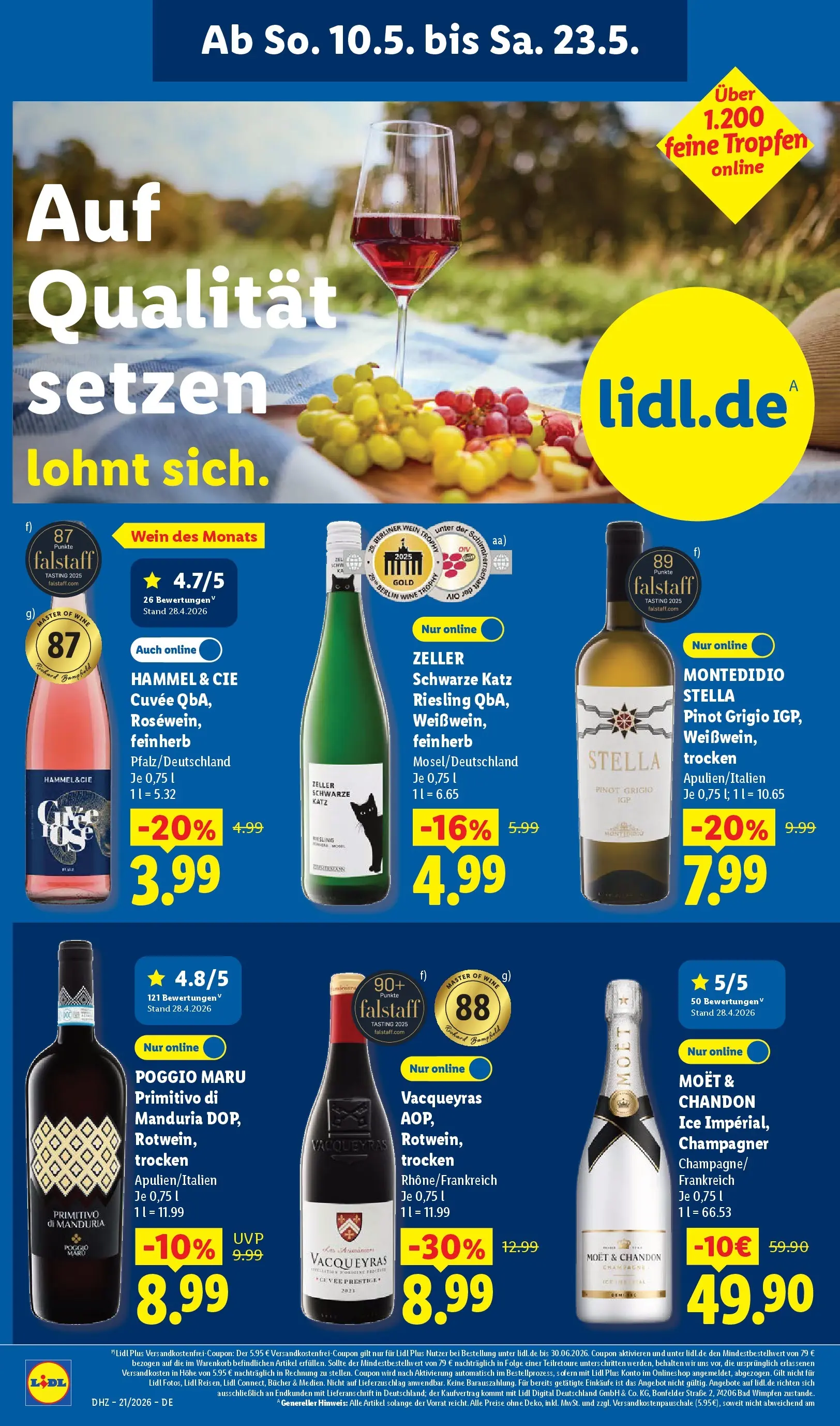 Lidl Prospekt Bad Rothenfelde (ab 17.05.2026) » Angebote online | Seite: 64 Lidl Prospekt Bad Rothenfelde (ab 17.05.2026) zum Blättern » Angebote | Seite: 64