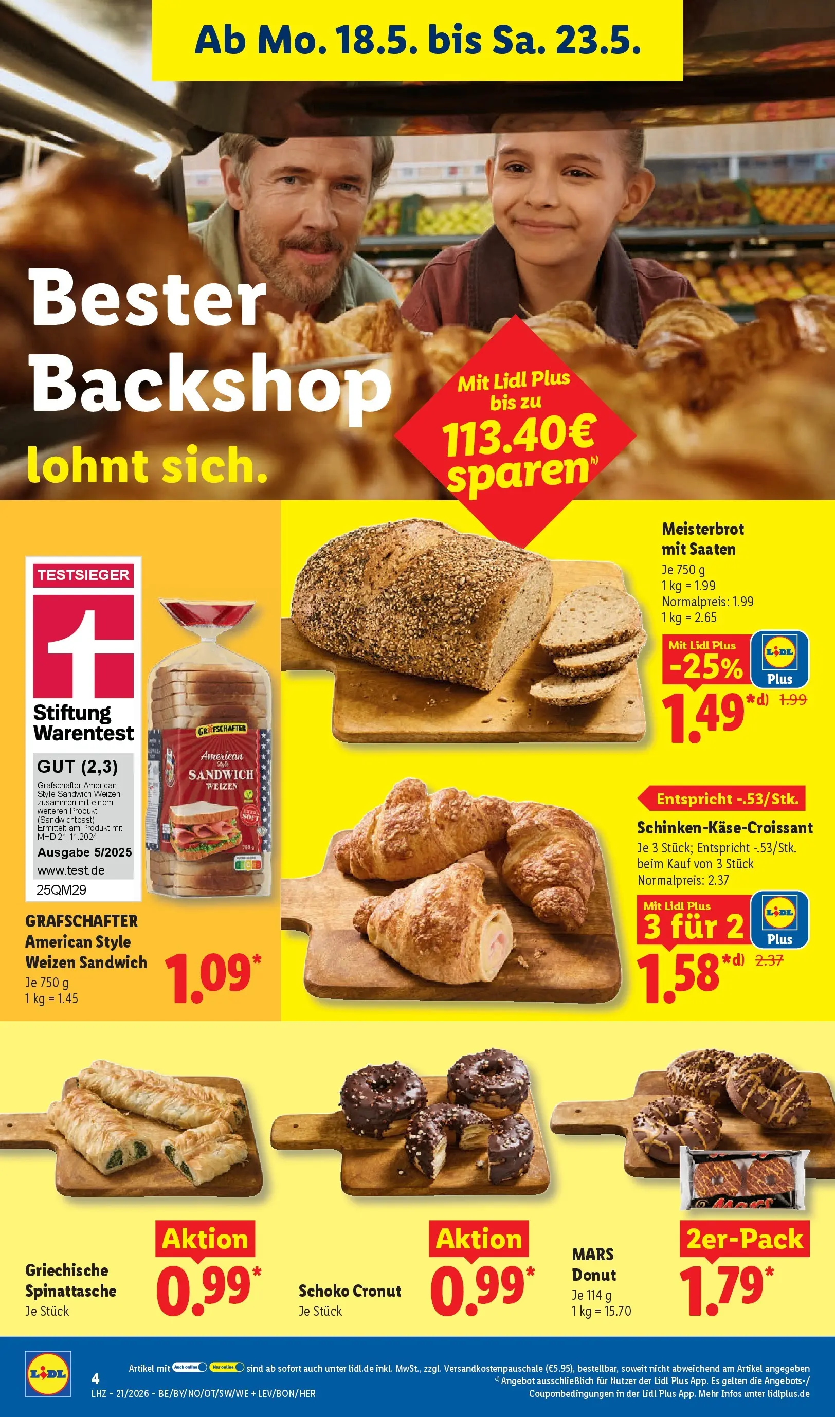 Lidl Prospekt Hof-innenstadt (ab 17.05.2026) zum Blättern » Angebote | Seite: 12 | Produkte: Mars