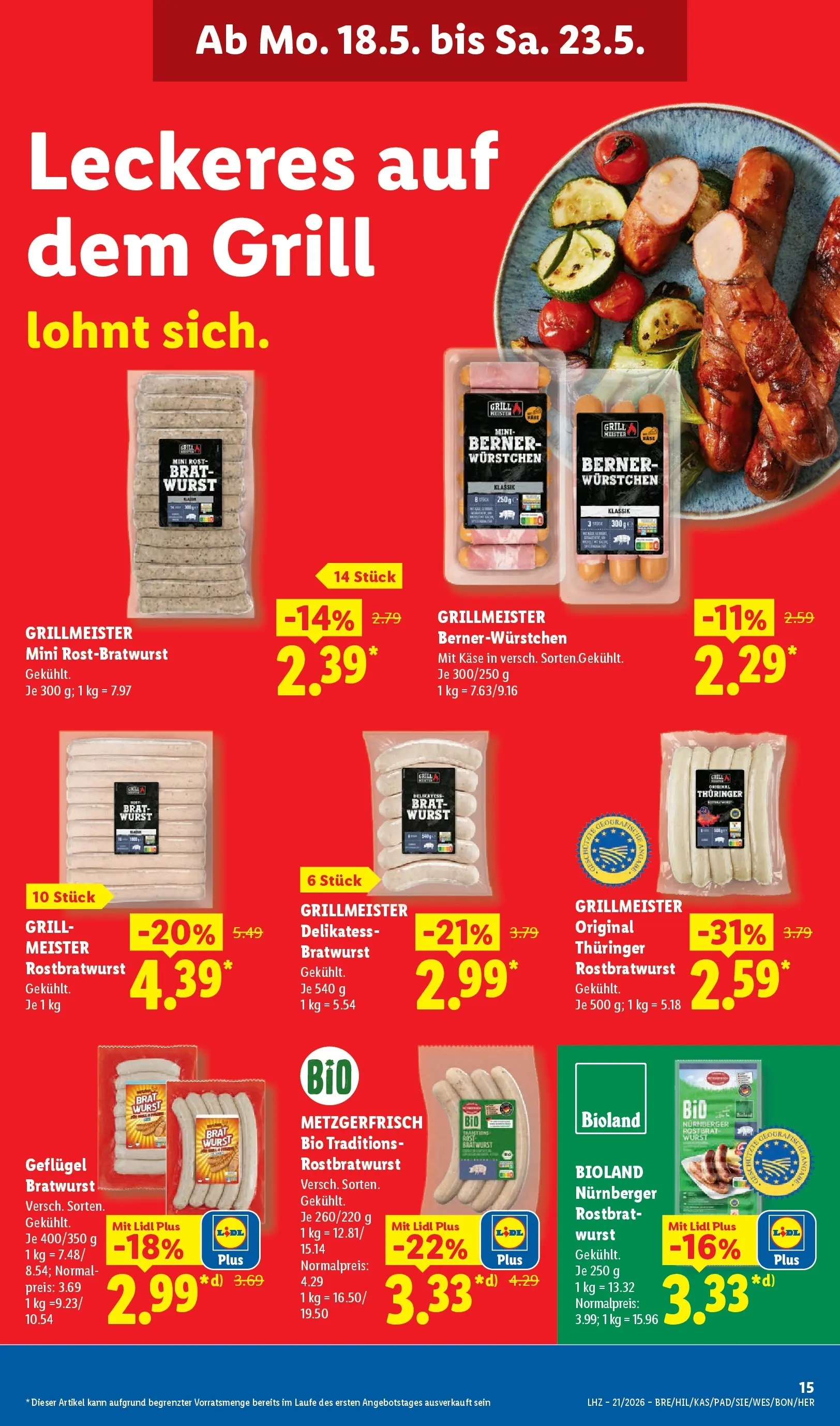 Lidl Prospekt Bad Rothenfelde (ab 17.05.2026) » Angebote online | Seite: 25 Lidl Prospekt Bad Rothenfelde (ab 17.05.2026) zum Blättern » Angebote | Seite: 25