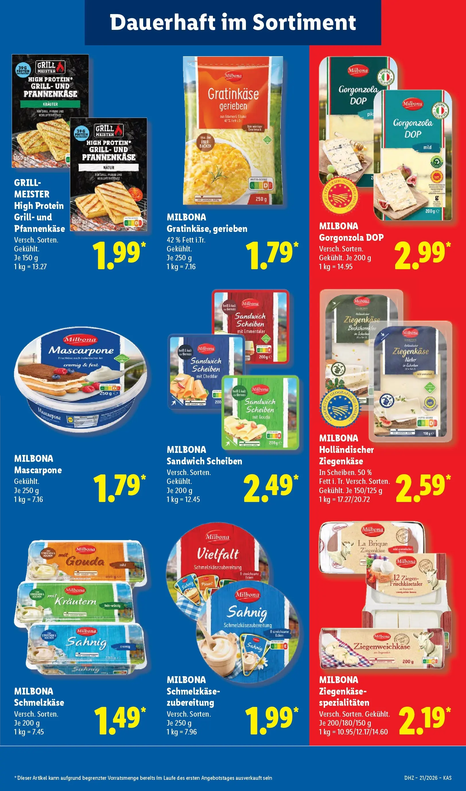 Lidl Prospekt Einbeck (ab 17.05.2026) zum Blättern » Angebote | Seite: 27 | Produkte: Grill, Mascarpone, Ziegenkäse, Edamer