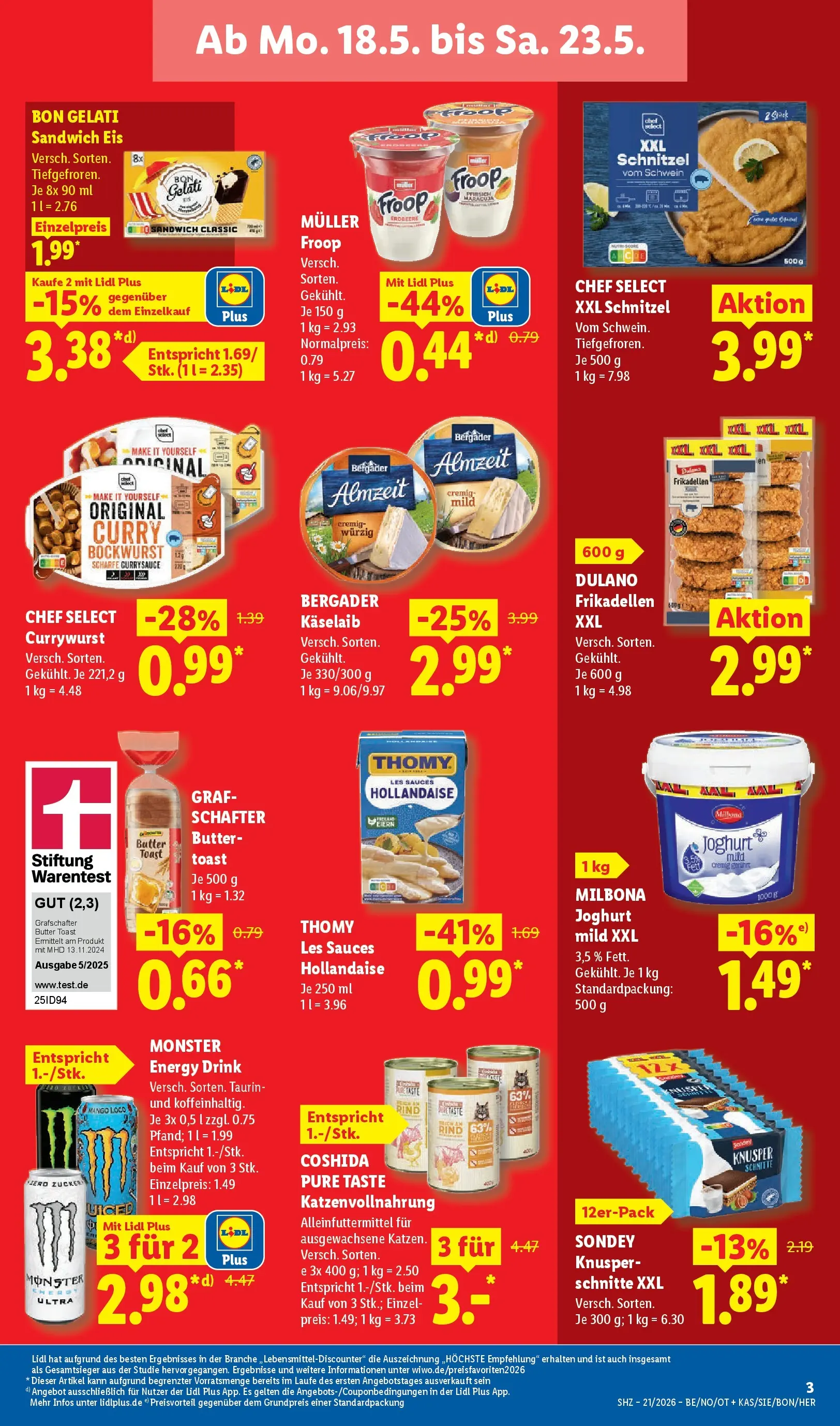 Lidl Prospekt Mahlow (ab 17.05.2026) » Angebote online | Seite: 3 | Produkte: Butter, Monster, Mango, Pfirsich Lidl Prospekt Mahlow (ab 17.05.2026) zum Blättern » Angebote | Seite: 3 | Produkte: Butter, Monster, Mango, Pfirsich