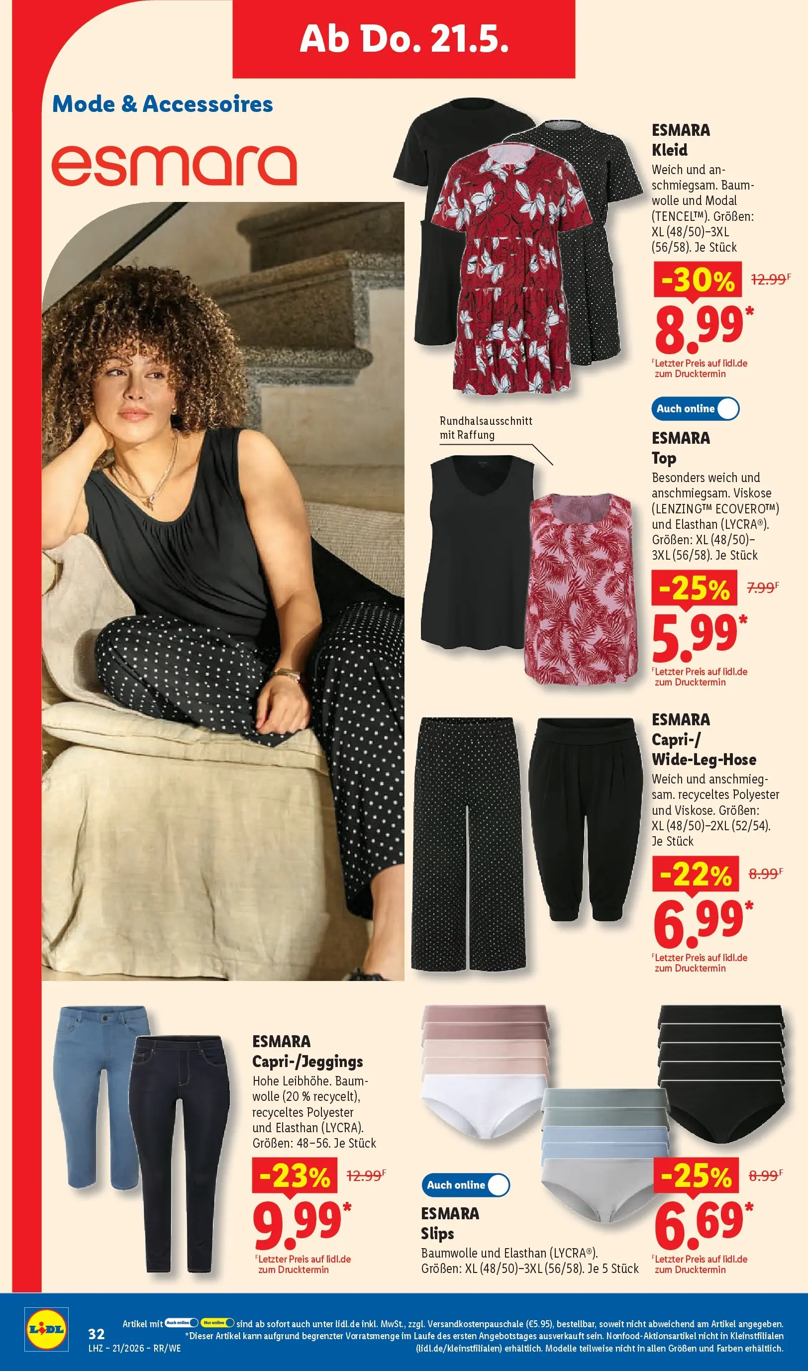 Lidl Prospekt Plettenberg (ab 17.05.2026) zum Blättern » Angebote | Seite: 52 | Produkte: Kleid
