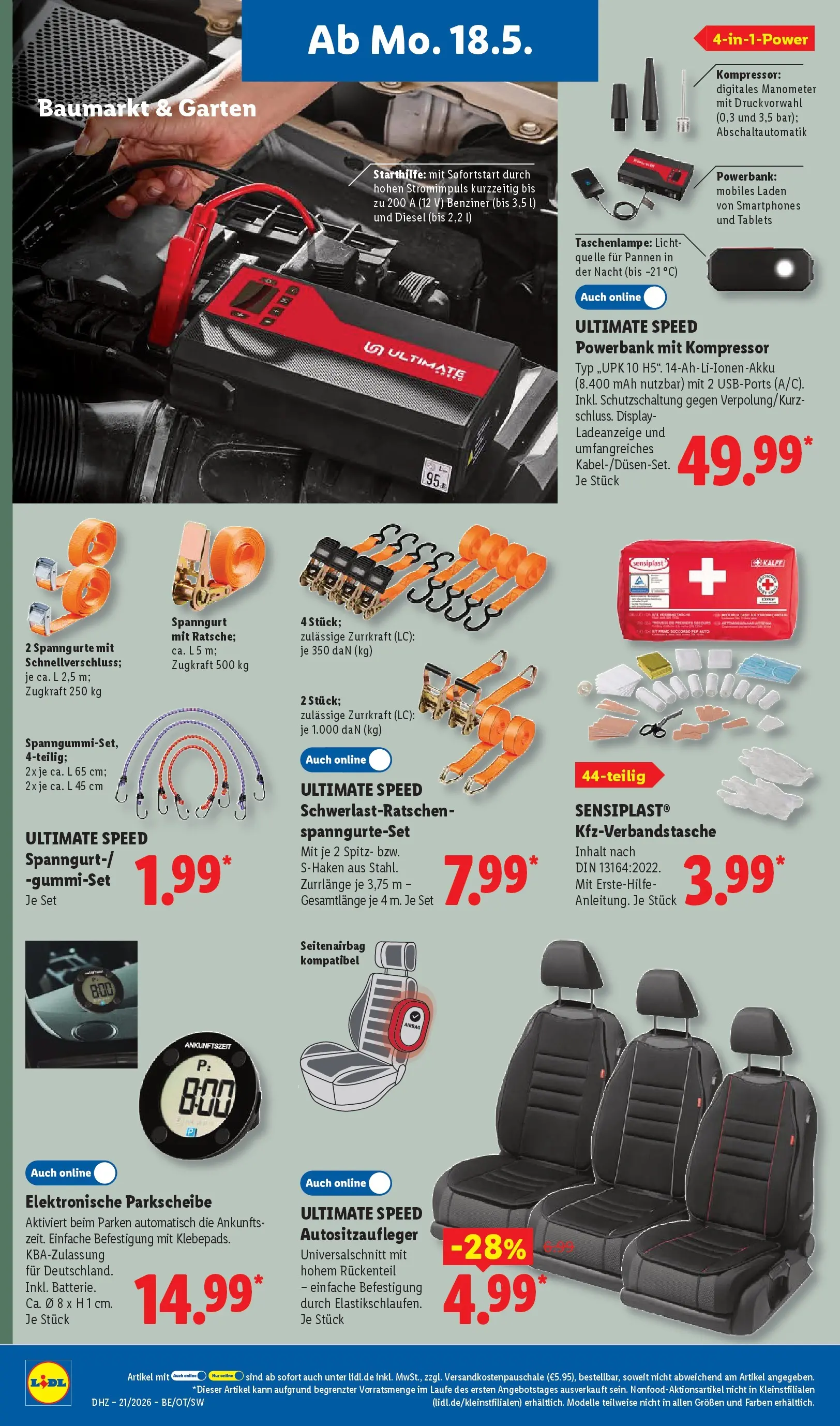 Lidl Prospekt Villingen-schwenningen (ab 17.05.2026) zum Blättern » Angebote | Seite: 40 | Produkte: Manometer, Smartphones, Powerbank