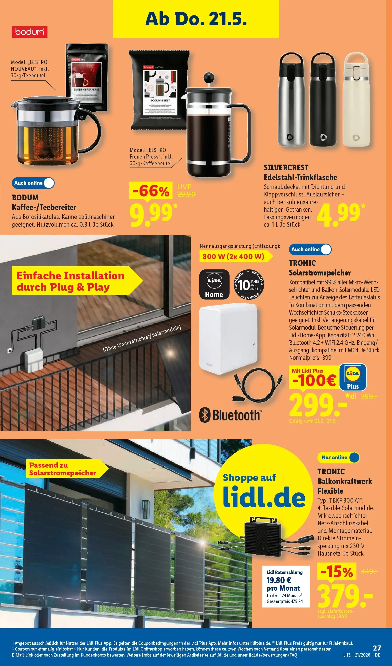 Lidl Prospekt Mahlow (ab 17.05.2026) » Angebote online | Seite: 49 Lidl Prospekt Mahlow (ab 17.05.2026) zum Blättern » Angebote | Seite: 49