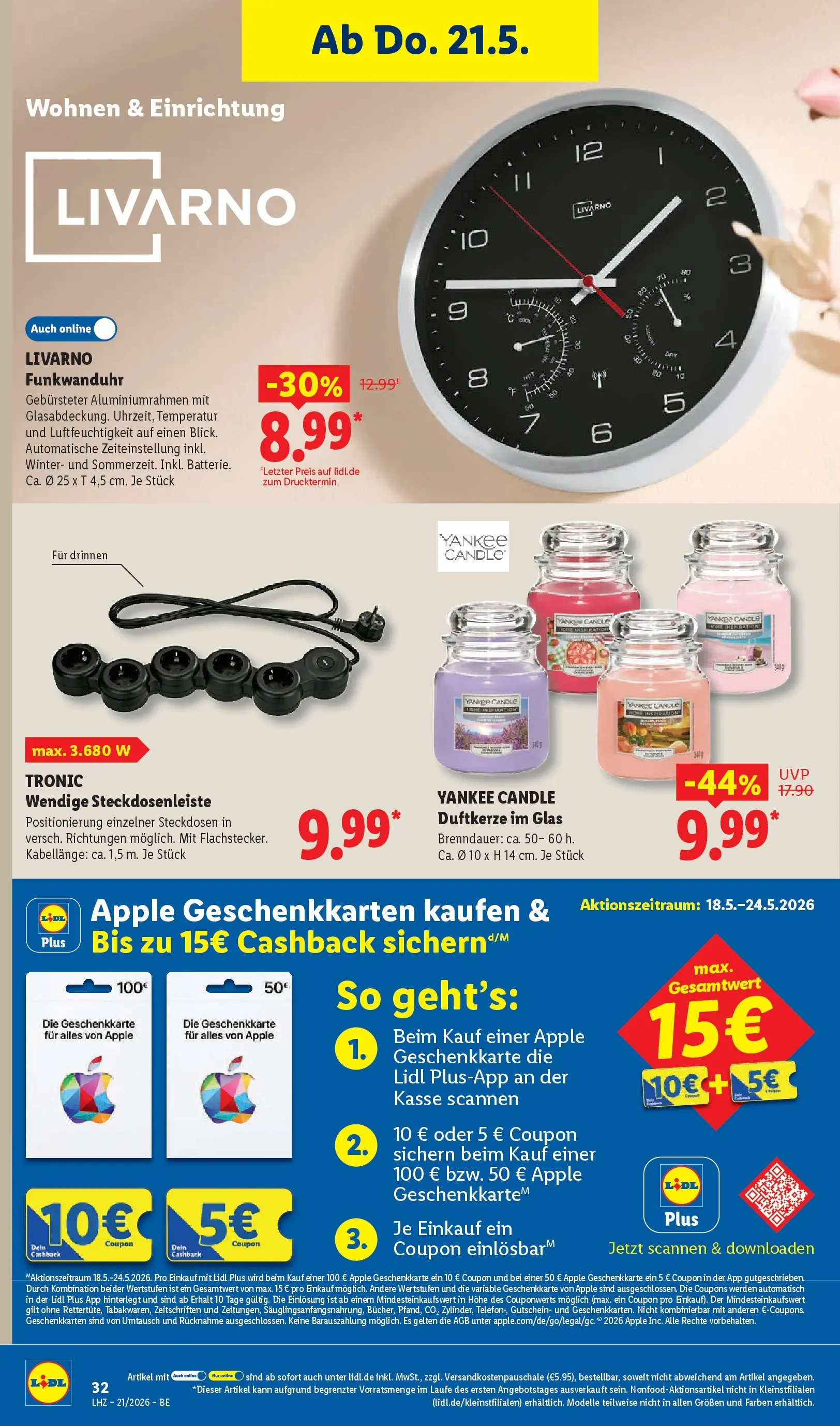 Lidl Prospekt Mahlow (ab 17.05.2026) » Angebote online | Seite: 56 | Produkte: Apple Lidl Prospekt Mahlow (ab 17.05.2026) zum Blättern » Angebote | Seite: 56 | Produkte: Apple