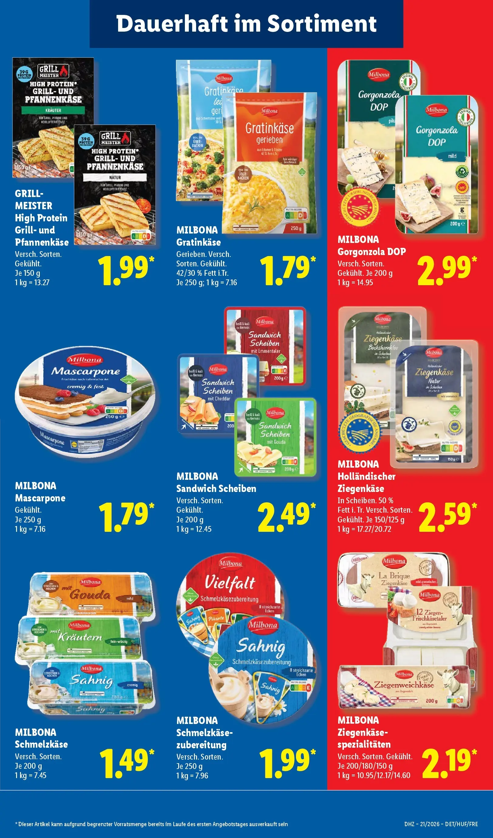 Lidl Prospekt Villingen-schwenningen (ab 17.05.2026) zum Blättern » Angebote | Seite: 23 | Produkte: Grill, Mascarpone, Gouda, Ziegenkäse