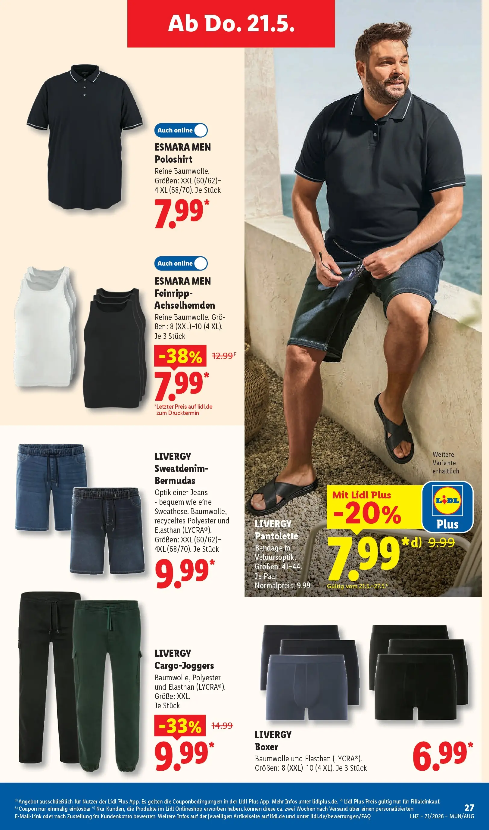 Lidl Prospekt München-laim (ab 17.05.2026) » Angebote online | Seite: 49 | Produkte: Poloshirt, Boxer, Jeans Lidl Prospekt München-laim (ab 17.05.2026) zum Blättern » Angebote | Seite: 49 | Produkte: Poloshirt, Boxer, Jeans