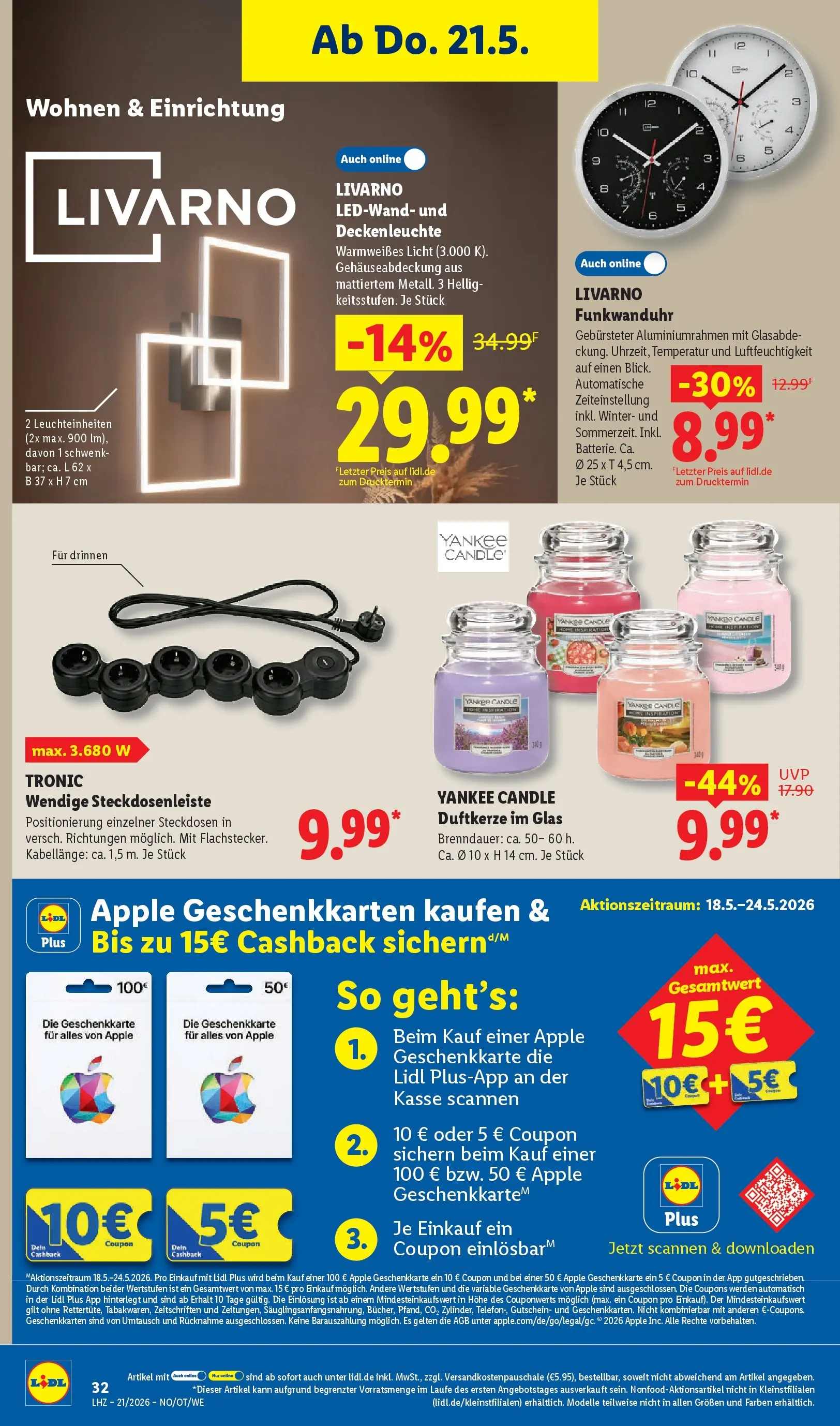 Lidl Prospekt Grimma (ab 17.05.2026) zum Blättern » Angebote | Seite: 56 | Produkte: Apple