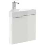 M&ouml;belix G&auml;stebad Delta Wei&szlig; Hg B: 52,3 cm