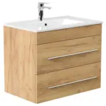 M&ouml;belix WASCHTISCHKOMBI Artemis,Eichefarben B: 75,5 cm