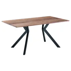 Esstisch in Holz, Metall 160/90/76 cm