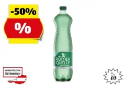 R&Ouml;MERQUELLE Mineralwasser*, 1,5 l