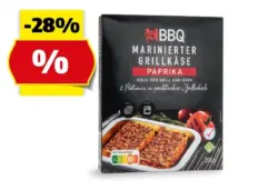 BBQ marinierter Grillk&auml;se, 200 g