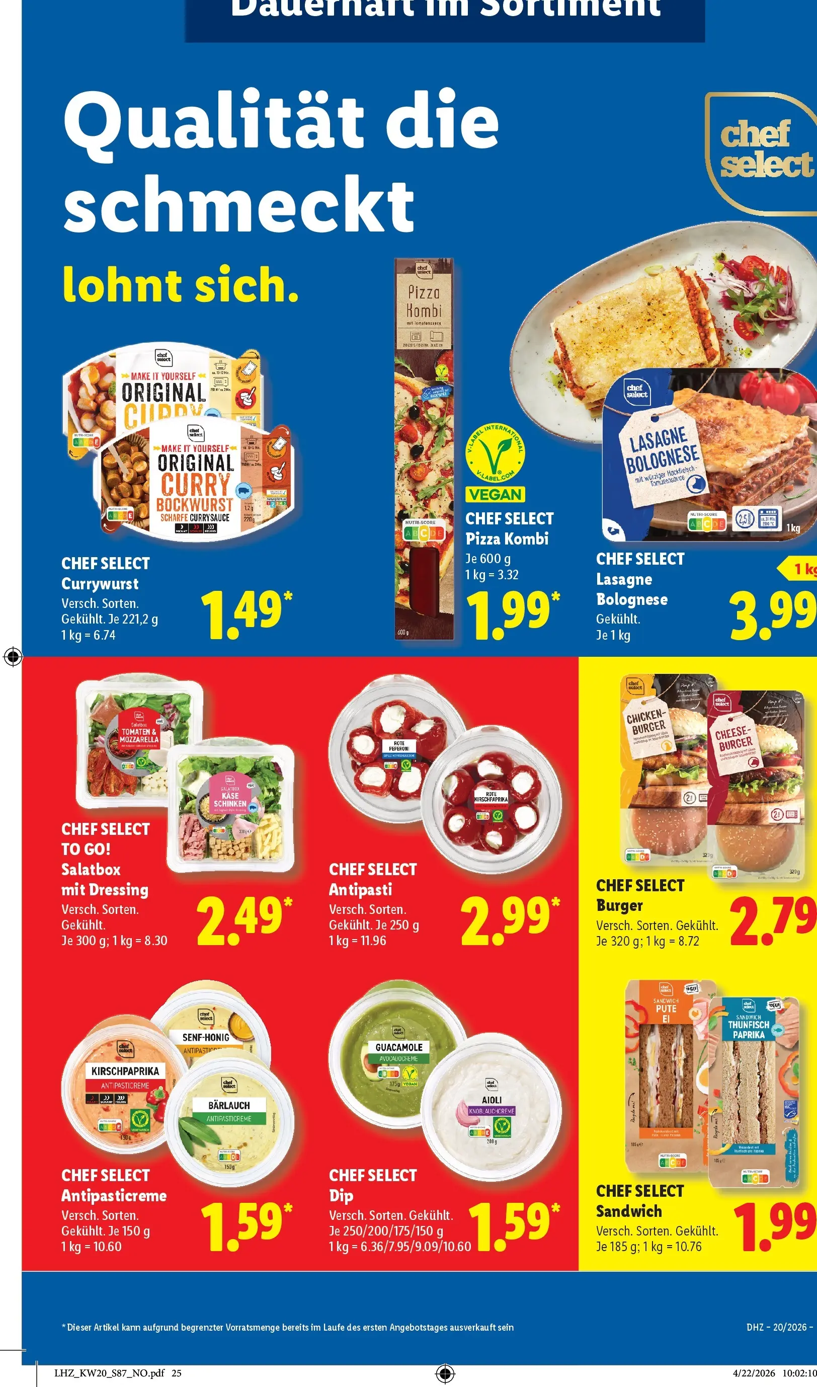 Lidl Prospekt Wahlstedt (ab 10.05.2026) » Angebote online | Seite: 29 Lidl Prospekt Wahlstedt (ab 10.05.2026) zum Blättern » Angebote | Seite: 29