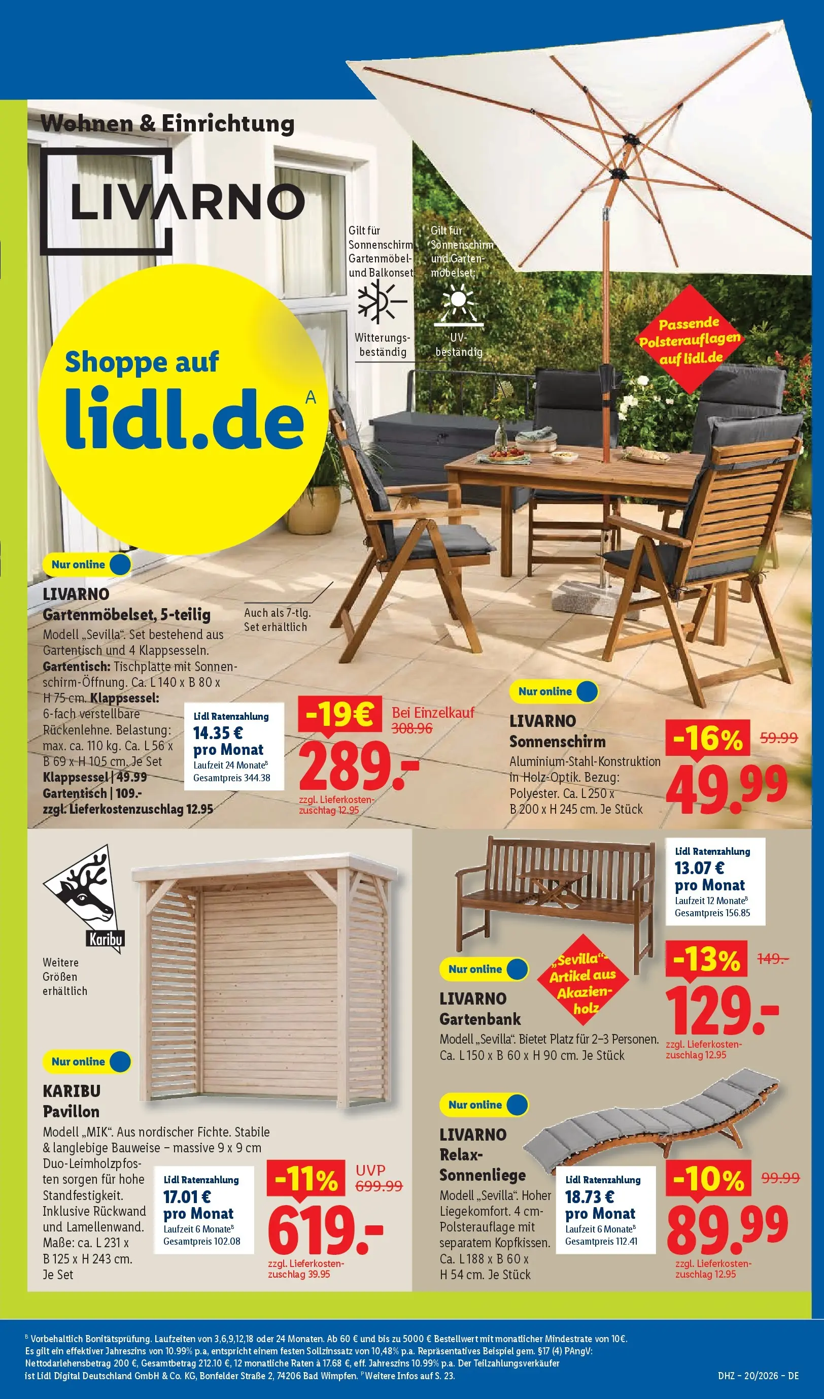 Lidl Prospekt Wahlstedt (ab 10.05.2026) » Angebote online | Seite: 45 Lidl Prospekt Wahlstedt (ab 10.05.2026) zum Blättern » Angebote | Seite: 45