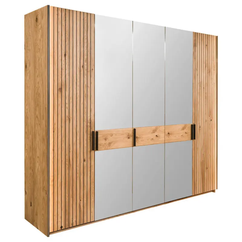 Dreht&uuml;renschrank in Eichefarben