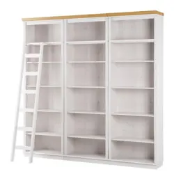 B&uuml;cherwand 223/222/37 cm Kieferfarben, Honig