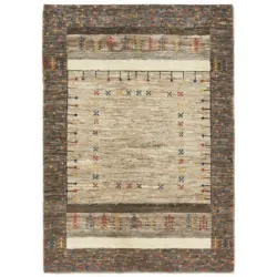 Orientteppich 90/160 cm Irgendwo Nirgendwo Beige