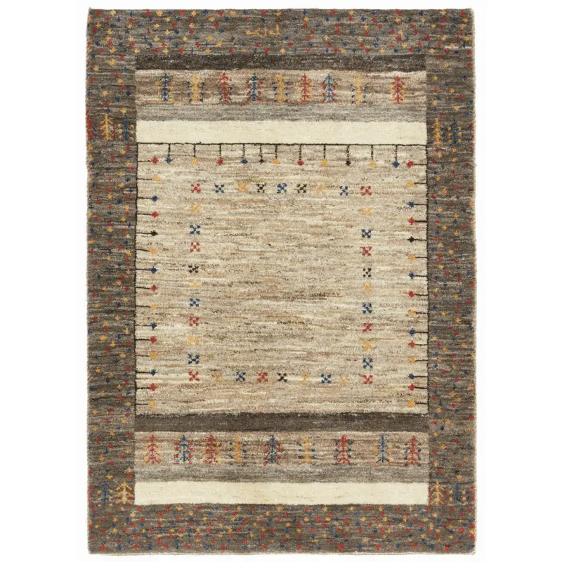 Orientteppich 90/160 cm Irgendwo Nirgendwo Beige