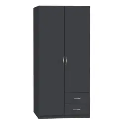 Kleiderschrank 91/197/54 cm 2-t&uuml;rig