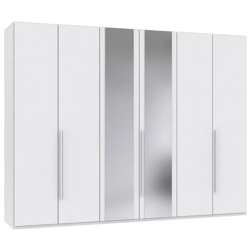 Dreht&uuml;renschrank in Wei&szlig;