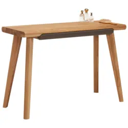 Konsolentisch in Holz, Textil 110/45/75 cm