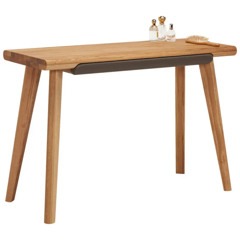 Konsolentisch in Holz, Textil 110/45/75 cm